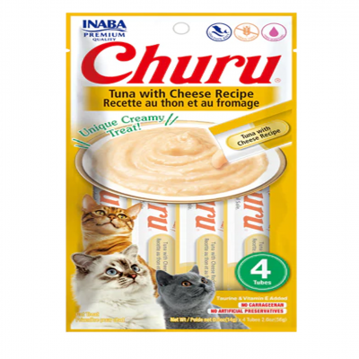 Snack Para Gato Churu Tuna with Cheese Recipe